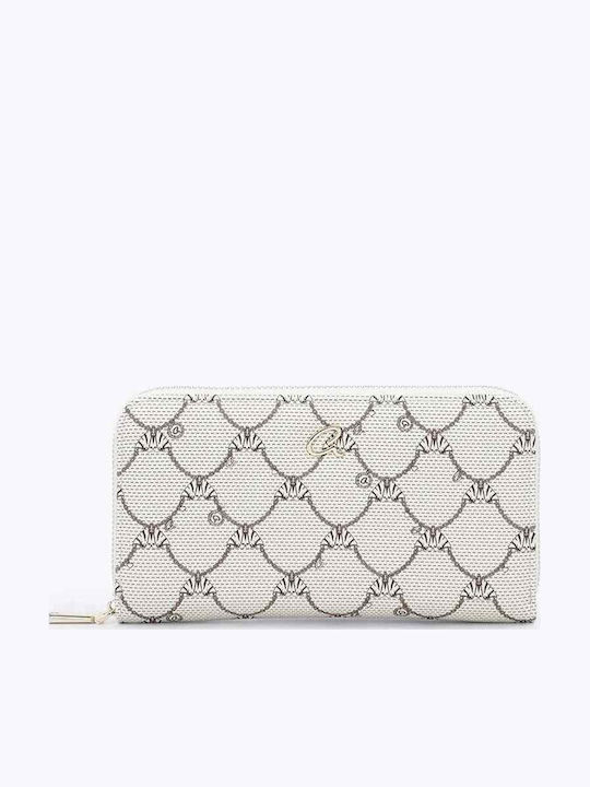 Large Women's Wallet White