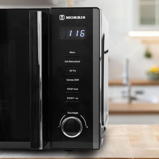 Morris Φούρνος Μικροκυμάτων με Grill 28lt Μαύρος