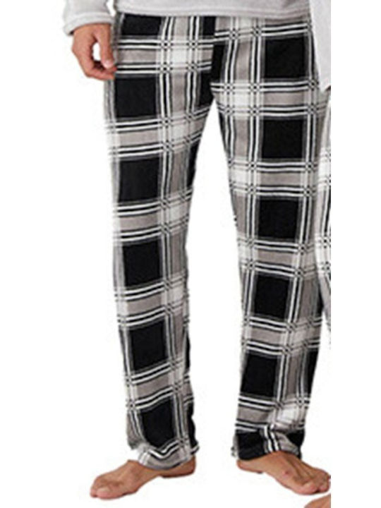 TnS Winter Karierte Herrenpyjama Karô
