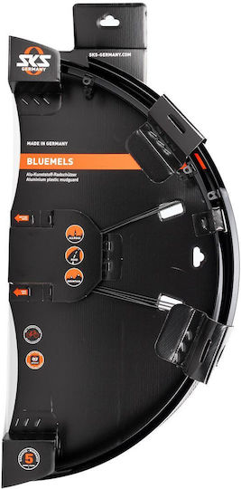 Sks Bluemels Basic Mudguard Set Black Size 28" 55 Mm