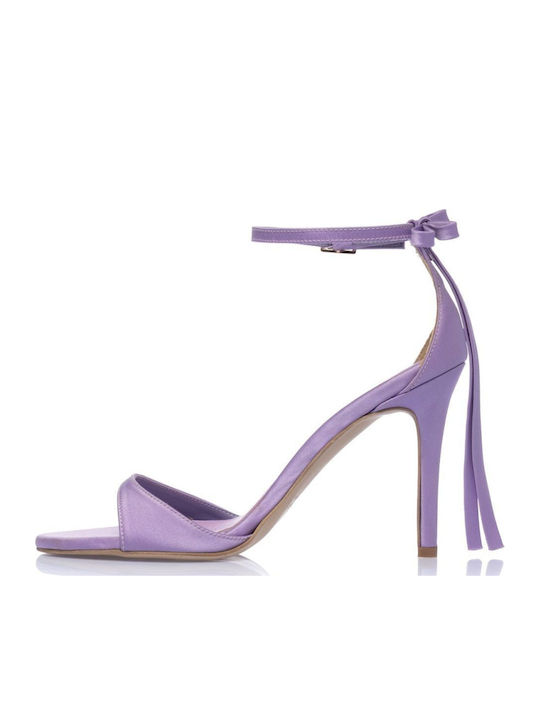 Damen Sandalen Lila