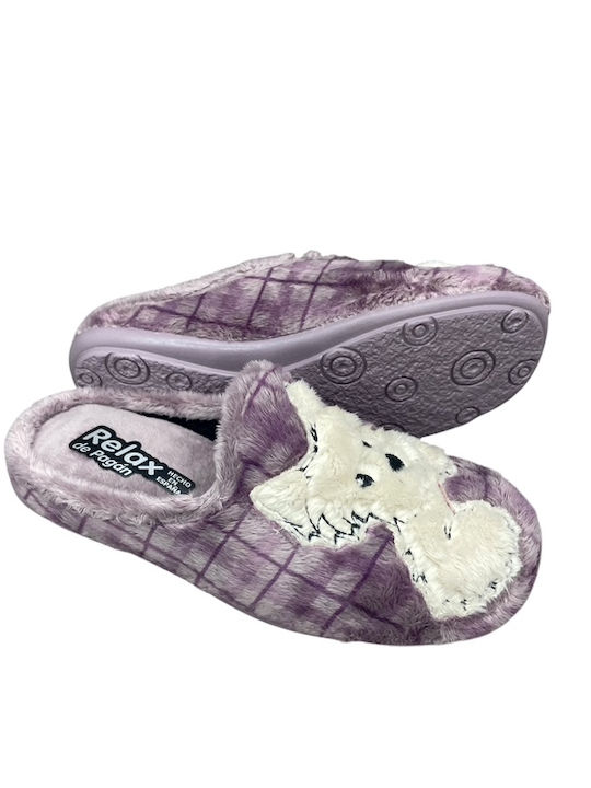 Anatomic Women's Purple Slippers GY-08218-30-2