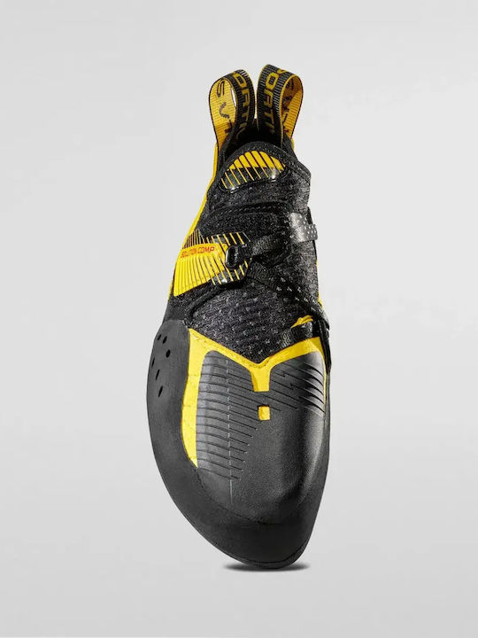 La Sportiva Solution Comp Ανδρικά Ασύμμετρα Παπούτσια Αναρρίχησης Μαύρα