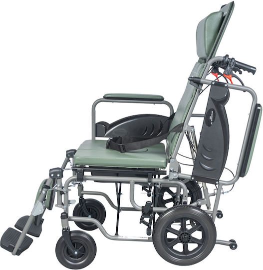 Mobiak Proteus Iv Rollstuhl Badezimmer Klappbar Besondere Art mit Rückenlehne