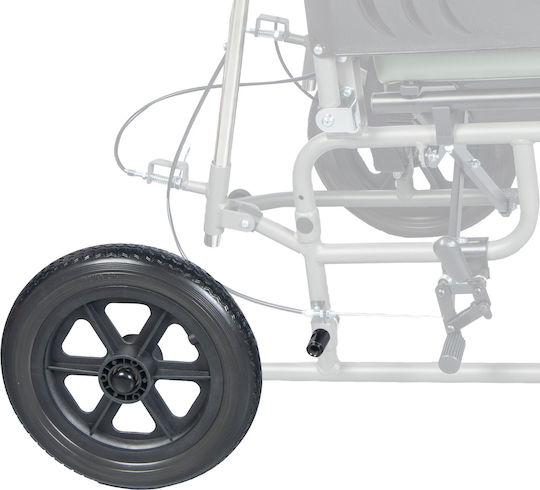 Mobiak Proteus Iv Rollstuhl Badezimmer Klappbar Besondere Art mit Rückenlehne