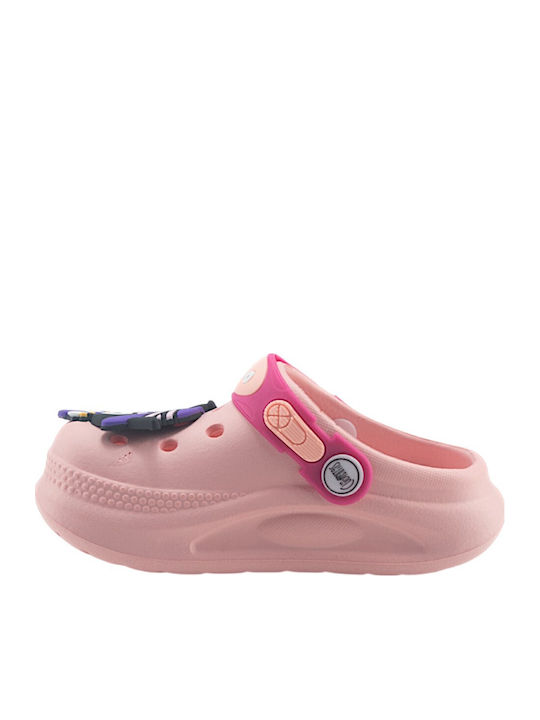 Kids Beach Clogs Pink