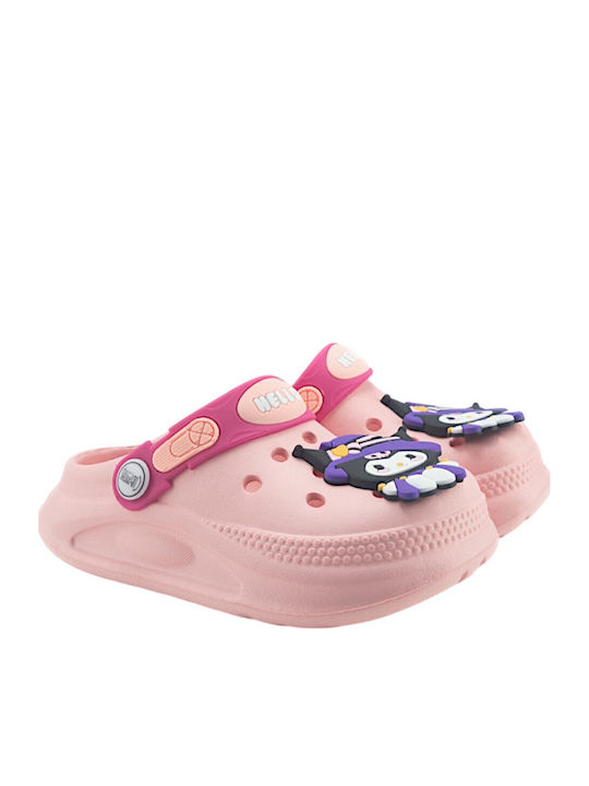Kids Beach Clogs Pink