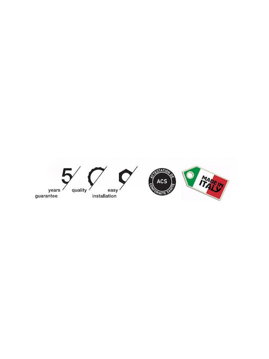 Piccadilly Single Wall-Mounted Bathroom Rail with Screws Black