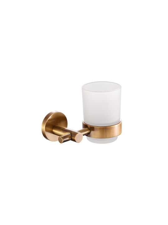 Piccadilly Wall Mounted Bronze Cup Holder