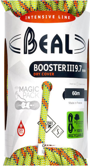 Beal 47483 Dynamisches Kletterseil mit Länge 60m Gelb