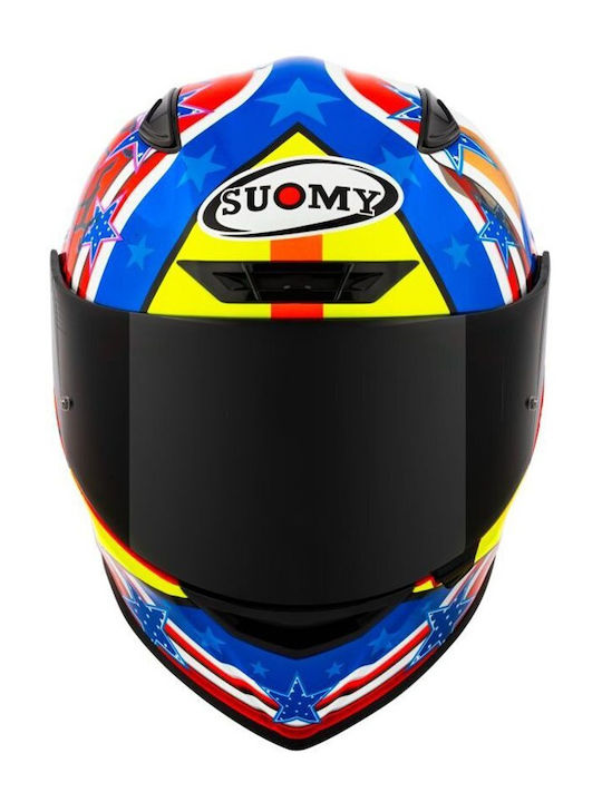 Suomy Track-1 Riot Motorcycle Helmet Full Face ECE 22.06 1350g with Pinlock