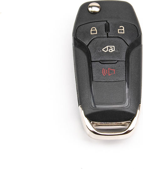 Калъф за Автомобилен Ключ с Ламела HU101 с 4 Бутона за Ford
