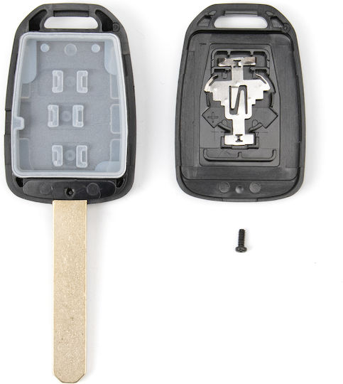 Car Key Shell with Blade with 2 Buttons for Honda