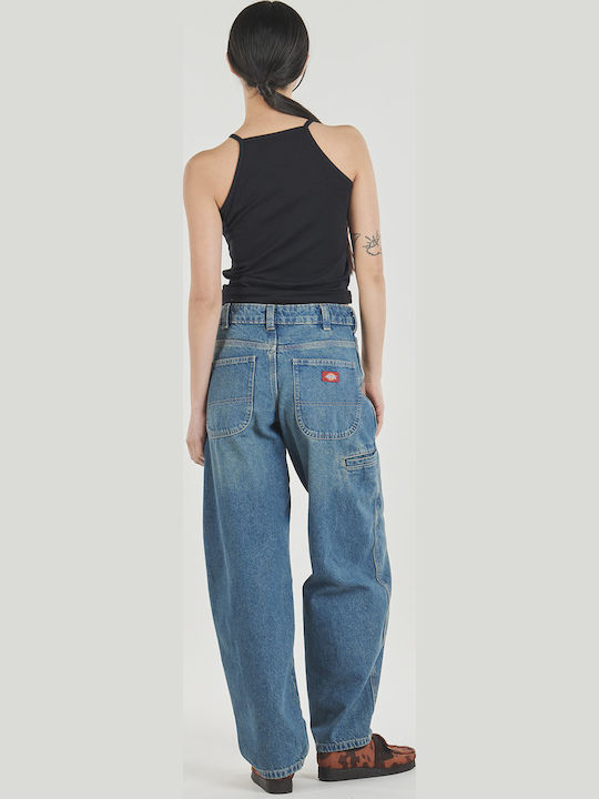 Dickies Women's Cotton Sleeveless Black Blouse