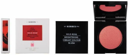 Korres Blush Wild Rose Brightening Vibrant Colour 12 Golden Pink 5.5gr