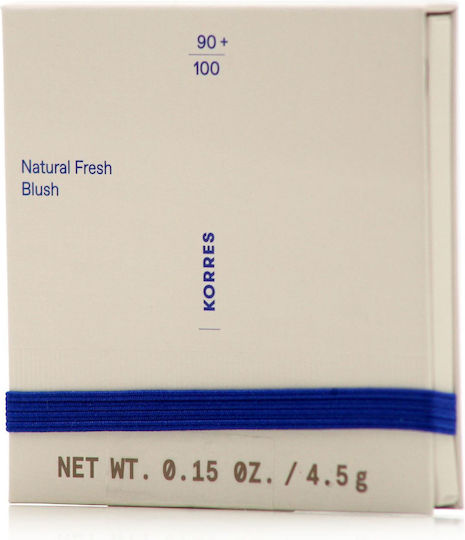 Korres Ρουζ Natural Fresh 01 Pink Peony 4.5gr