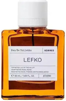 Korres Lefko Apă de Toaletă 50ml & Gel de Duș 250ml