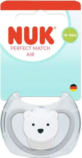 Nuk Silicone Pacifier Polar Bear For 18-36 Months