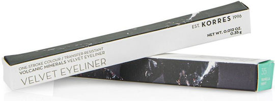 Korres Volcanic Mineral Velvet Eyeliner 35 Vanilla Mint