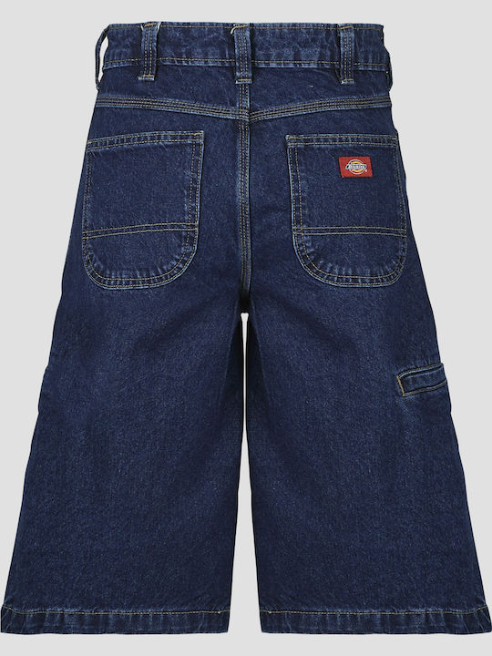 Damen Bermudas Jean Blau