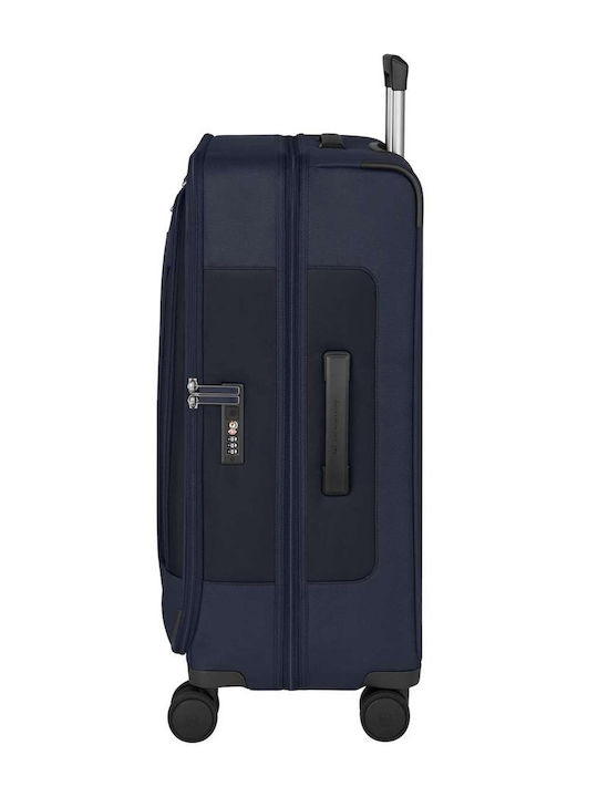 Victorinox Werks Среден Куфар За Пътуване Текстилен Тъмносин С 4 Колела