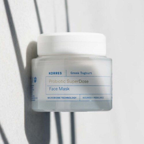 Korres Greek Yoghurt Probiotic Superdose Μάσκα Ομορφιάς Προσώπου για Ενυδάτωση 100ml