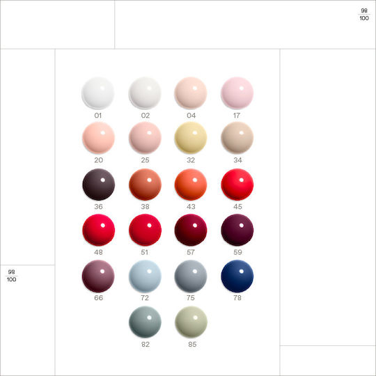 Korres No No Glossy Βερνίκι Νυχιών Μακράς Διαρκείας 66 Prune 11ml