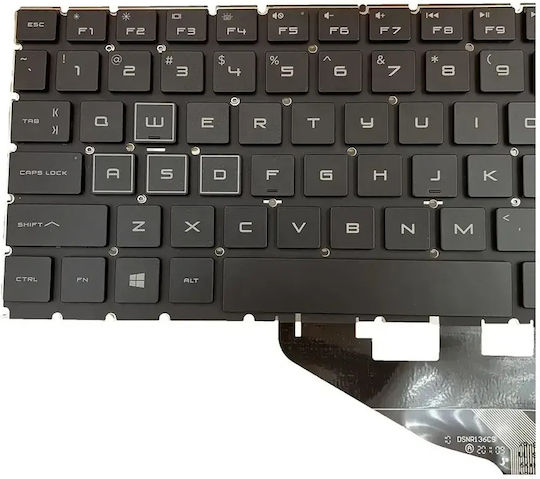 Mentor Premium Laptop-Tastatur Hp L32770-001 Mit Hintergrundbeleuchtung Weiß Englisch (US)