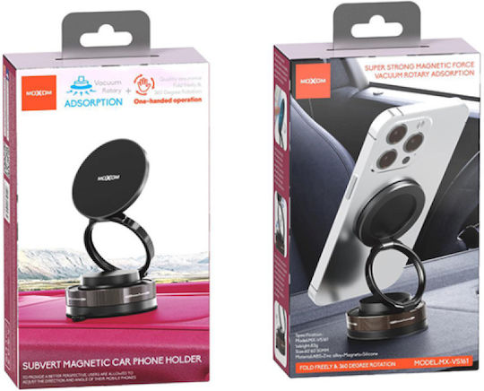 Moxom AirLock Car Mobile Mount with Magnet Black