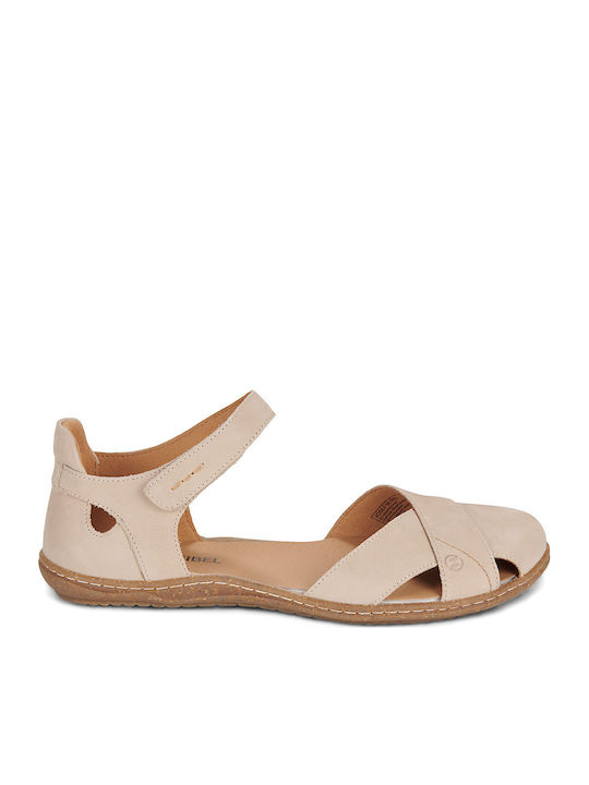 Damen Ballerinas Beige