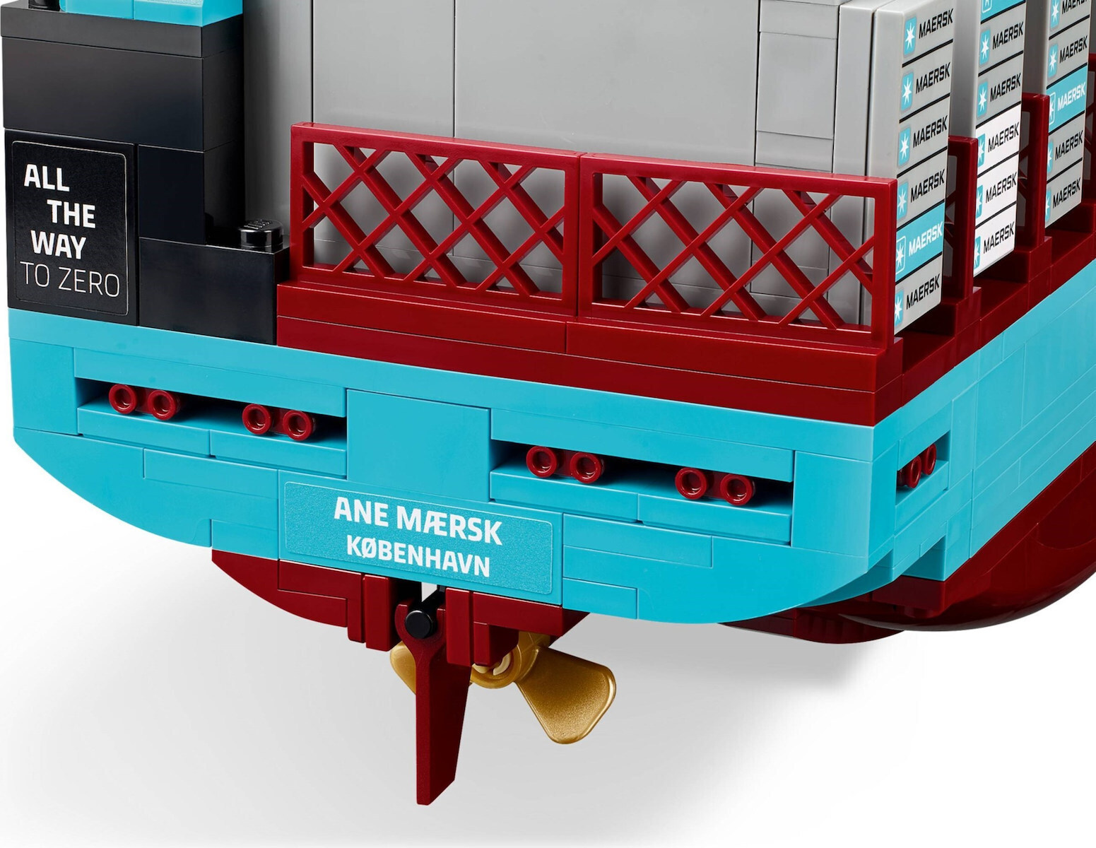 LEGO Exclusive Maersk Dual-Fuel Container Vessel Pentru 13+ Ani