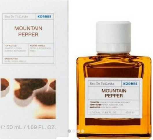 Korres Mountain Pepper Eau de Toilette 50ml