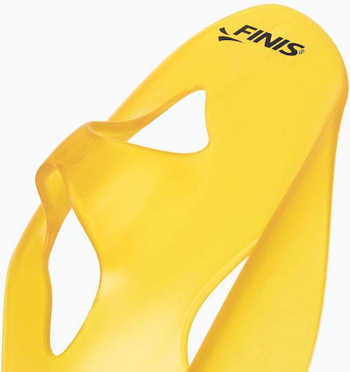 Finis Iso Schwimmhandpaddel Gelb Schwarz Größe S
