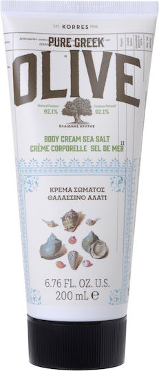 Korres Pure Greek Olive Sea Salt Set Îngrijire pentru Hidratare 2buc
