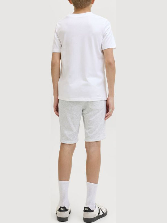 Παιδικό Σορτς/Βερμούδα Υφασμάτινο White Melange