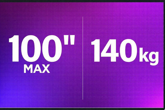 Art AR-96XL Βάση Τηλεόρασης Τοίχου έως 100"
