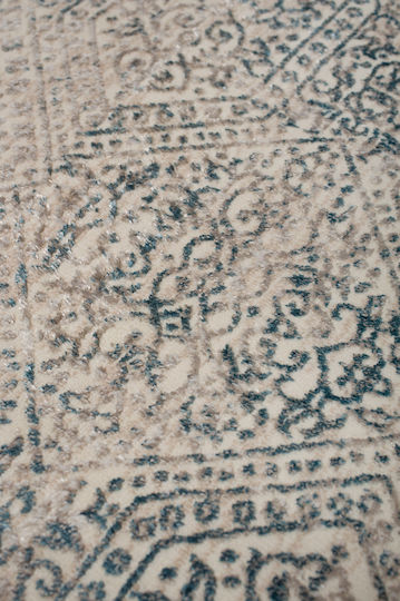 Βιοκαρπέτ Gossip 9186a Χαλί Ορθογώνιο Cream Blue 200x250cm