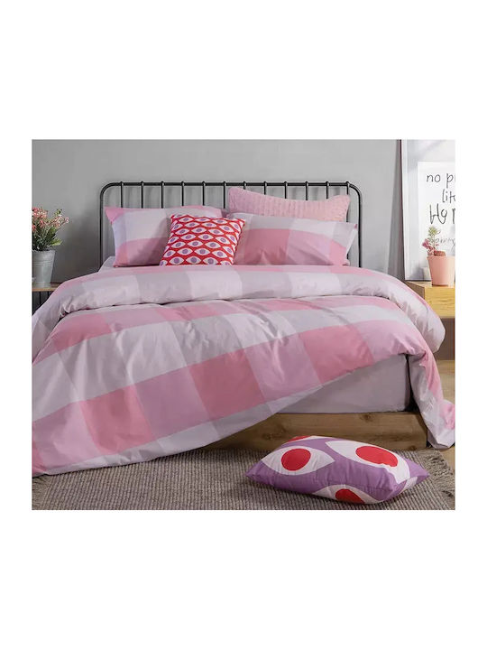 Nef-Nef Homeware Casual Bettlaken Set mit 2 Kissenbezügen Übergröße mit Gummibettlaken 170x270+35cm 3 (3Stücke)