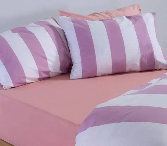 Nef-Nef Homeware Casual Set King Size 4 Pieces 240x270+35cm With Elastic 4