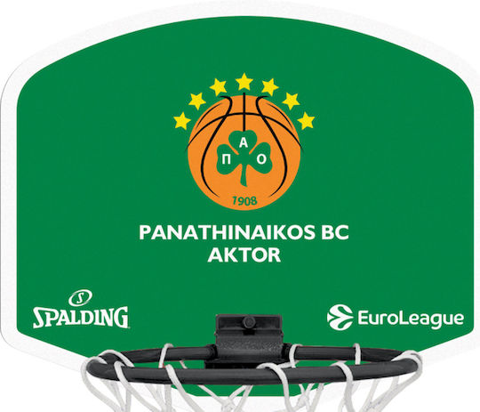 Spalding Μπασκέτα με Ταμπλό και Διχτάκι