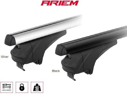 Menabo Ariem Black Xl Cross Bars Hyundai Santa Fe Dm 2012-2018
