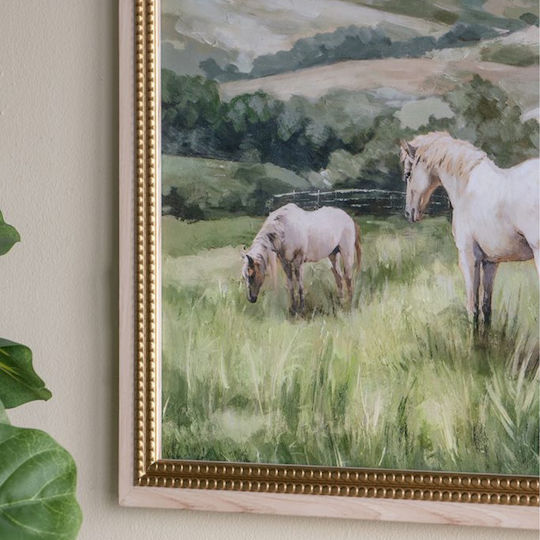 Artekko Δίπτυχος Πίνακας σε Καμβά 60x80cm