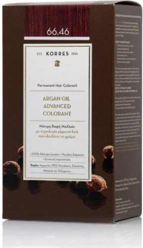 Korres Argan Oil Advanced Colorant Βαφή Μαλλιών Χωρίς Αμμωνία 10.1 Ξανθό Πλατίνας Σαντρέ 50ml