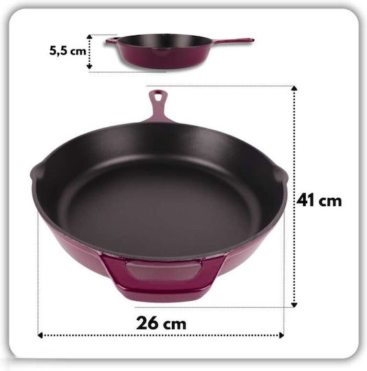 Eggplant 26cm Pan