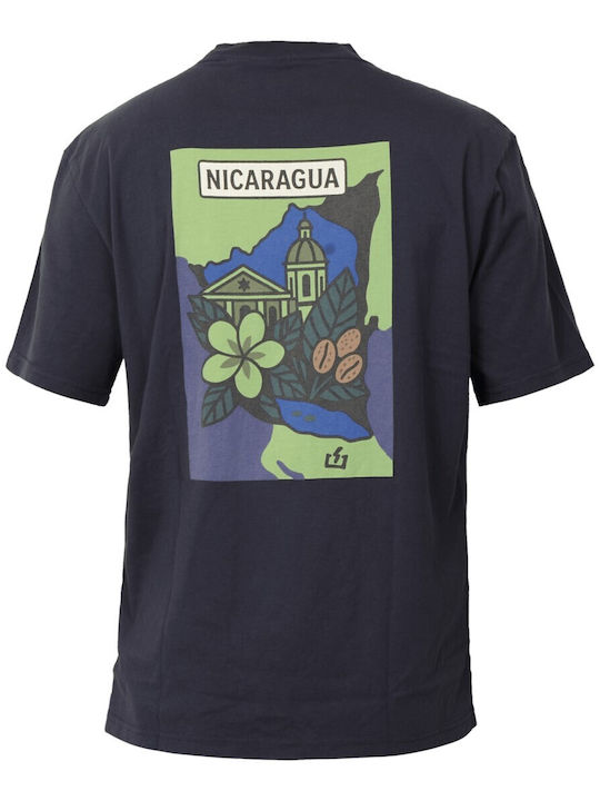 T-shirt Navy Μπλε