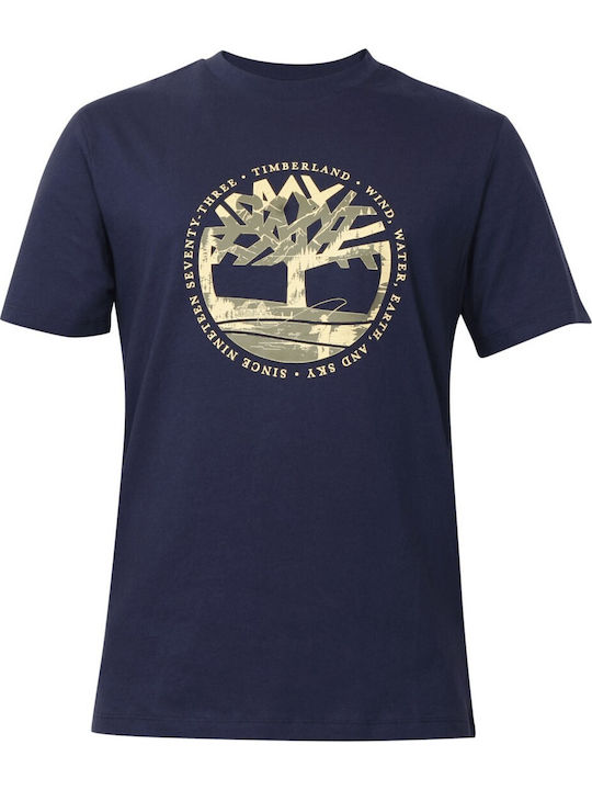Tree T-shirt Μπλε