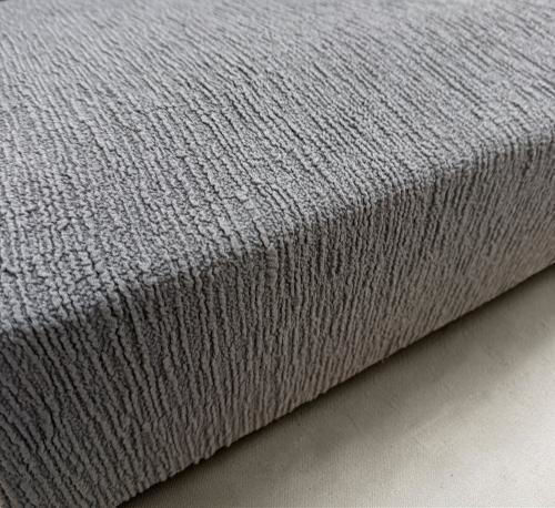Linea Home Set Elastische Abdeckungen Wohnzimmerset Dunkelgrau