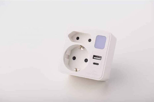 Μονόπριζο με USB-A