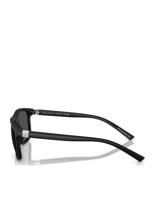 Armani Exchange Ανδρικά Γυαλιά Ηλίου με Μαύρο Κοκκάλινο Σκελετό και Γκρι Φακό AX4167SU 807887