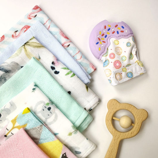 Bocioland Teething Glove BPA Free Silicone for 3 m+